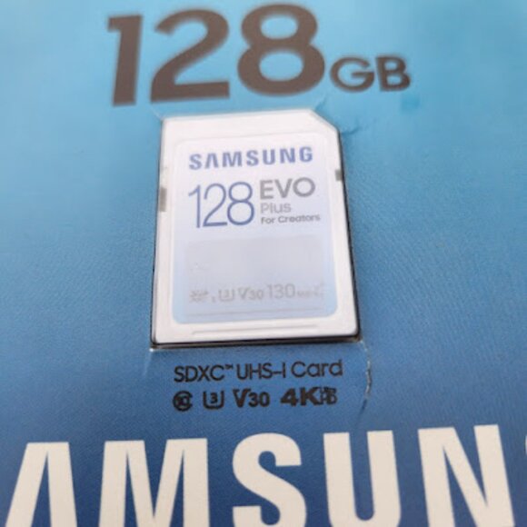 NEW Samsung Evo Plus 128 GM SD Card SDXC for DSLR Camera Laptop Accessories 130 - Picture 7 of 12